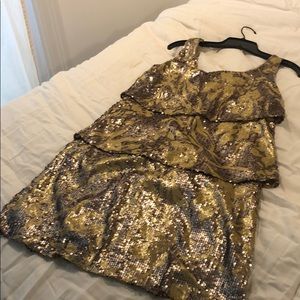 Sequin mini dress